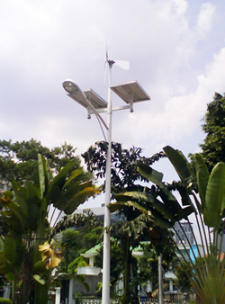 Wind & Solar Hybrid Lights